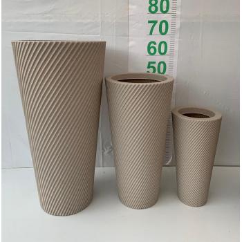 VASO POLI PILAO VITE N1 CALCARIO (40X20,5X12,5) - 533778